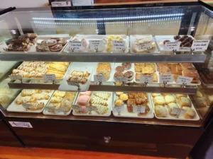A variety of baked goods