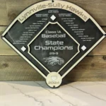 Baseball State Champions plaque