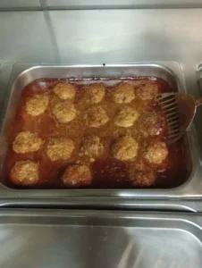 Meat balls in a sauce